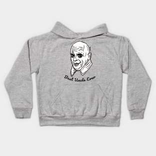 Best Scary Halloween Uncle Ever Kids Hoodie